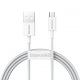 Baseus Superior sorozatú USB-Micro USB kábel, 2A, 1m, fehér (CAMYS-02) (CAMYS-02)