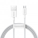 Baseus Superior sorozatú USB-Micro USB kábel, 2A, 1m, fehér (CAMYS-02) (CAMYS-02) - Adatkábel