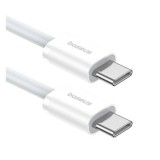 Baseus Superior USB-C - USB-C kábel 30W 2m fehér (P10365200211-01) (P10365200211-01)