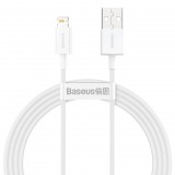 Baseus Superior USB töltőkábel, 2,4 A, 1,5 m, fehér (CALYS-B02) (CALYS-B02)