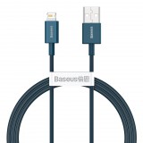 Baseus Superior USB töltőkábel, 2,4 A, 1 m, kék (CALYS-A03) (CALYS-A03) - Adatkábel