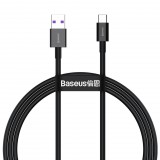 Baseus Superior USB-USB-C kábel, 66W, 1m, fekete (CATYS-01) (CATYS-01) - Adatkábel