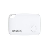 Baseus t2 bluetooth nyomkövető 1db (kulcstartóra, táskára, autóba, valós idejű nyomkövetés, 6 hónap akkuidő) fehér