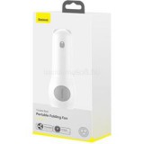 Baseus Tricolor bear 2000mAh fehér hordozható ventilátor és power bank (CXZD-A02)