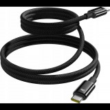 Baseus Tungsten Gold Charging Cable USB-C to USB-C 100W 1m (black) (6932172662363)