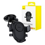 Baseus UltraControl Lite tapadókorongos autós telefontartó fekete (C40351700111-00) (C40351700111-00)