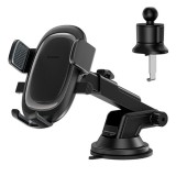 Baseus UltraControl Pro autós telefontartó, 5,4-7,2", automatikusan záródó, fekete