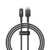 Baseus Unbreakable Series 2.4A USB to Lightning Fast Charging Data cable 1m Black P10355802111-00