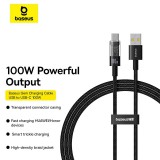 Baseus USB A to USB C 100W fast charging Data cable 1m Black P10373002111-00