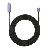 Baseus USB-C HDMI kábel 4K 3m fekete (WKGQ010201) (WKGQ010201) - HDMI