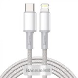 Baseus USB C - Lightning PD 20W kábel 2m fehér (CATLGD-A02)