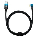 Baseus USB-C to Lightning MVP kábel 20W 1m fekete kék (CAVP000221) (CAVP000221) - Adatkábel