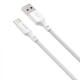Baseus USB C - USB 2.0 5A kábel 1.5m fehér - 2 db (TZCATZJ-02)