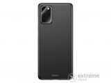 Baseus Wing ultravékony műanyag tok Samsung Galaxy S20 Plus (SM-G985F) készülékhez, fekete