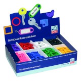 Basi® BASI | Kulcsjelölő gyűrű vegyes színekben (200 db)