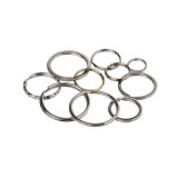 Basi® BASI | Nikkelezett kulcskarika 16 mm-es (100db)