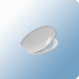 Bath Duck WC ülőke - rozsdamentes fém zsanérral, duroplast, fehér