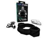 Bathmate Hydro Vibe - hidroterápiás, vibrációs gyűrű (fekete)