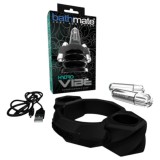 Bathmate Hydro Vibe - hidroterápiás, vibrációs gyűrű (fekete)
