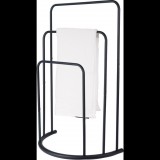 Bathroom Solutions fekete fém álló törülközőtartó 49,5 x 75 cm (C80621440)