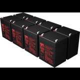 Battery set T6 Power for APC RBC43, VRLA, 12 V (T6APC0020_v113144)