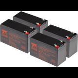 Battery set T6 Power for APC Smart-UPS SC1500, VRLA, 12 V (T6APC0019_v87022)
