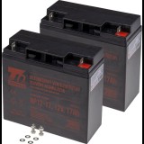 Battery set T6 Power for APC Smart-UPS SUA1000XL, VRLA, 12 V (T6APC0018_v86997)