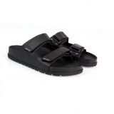 BATZ ADVENTURE FEKETE férfi bőr PAPUCS 41-45