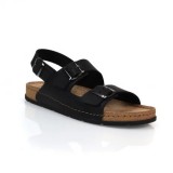 BATZ Apollon fekete férfi bőr szandál 41-46