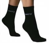 BATZ CREW Unisex középmagas szárú zokniszett FEKETE 3 pár
