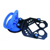 Bautool Csempefúró sablon állítható, profi, vákumos rögzítéssel 4-87 mm