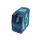 Bautool Önbeálló kereszt és vonal lézer zöld