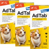 BAYER AdTab kullancs és bolha elleni rágótabletta kutyáknak (3 tablettás kiszerelés | 5.5 - 11 kg | 3 x 225 mg)