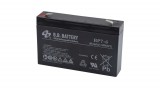 BB Battery 6V 7Ah Zselés akkumulátor T2