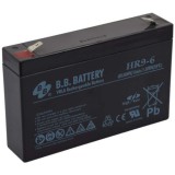 BB Battery 6V 9Ah Zselés akkumulátor T2 HR9-6