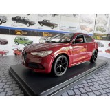 BBurago Alfa Romeo Stelvio Q4 Quadrofoglio V6 Biturbo (2017)