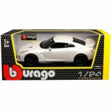 Bburago Nissan GT-R 2017 autó fém modell - (1:24) (18-21082)