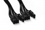 Be quiet! CP-6620 PCIe 6+2-pin Power Cable 0,6m Black BC071