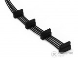 Be Quiet! CS-3440 S-ATA Power kábel (SATA, 4 csatlakozó, erenként harisnyázott, 42 cm, fekete)