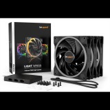 Be quiet! LIGHT WINGS 140mm PWM High speed Triple-Pack (BL079)