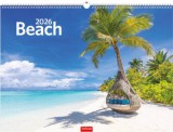 Beach falinaptár 42x31 cm - 2026
