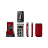 Beafon SL605 2,4" Flip Mobiltelefon PIROS