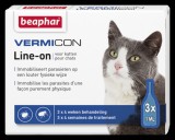 BEAPHAR Vermicon spot-on macskáknak (3x1 ml)