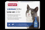 BEAPHAR Vermicon spot-on macskáknak (3x1 ml)