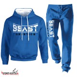 Beast genetics kék melegítő szett-prémium (a nadrág S-es méretben rendelhető)