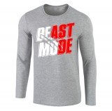 Beast mode - hosszú ujjú felső (szürke)