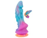 Beasty Cocks - földönkívüli szilikon dildó (kék-narancs)