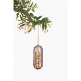 BEAU barna drót madáretető