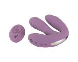Beau Coeur Mireva - tripla karos, távirányítós vibrátor (lila)