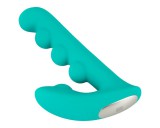 Beau Coeur Sylora - gyöngyös 2in1 vibrátor (zöld)